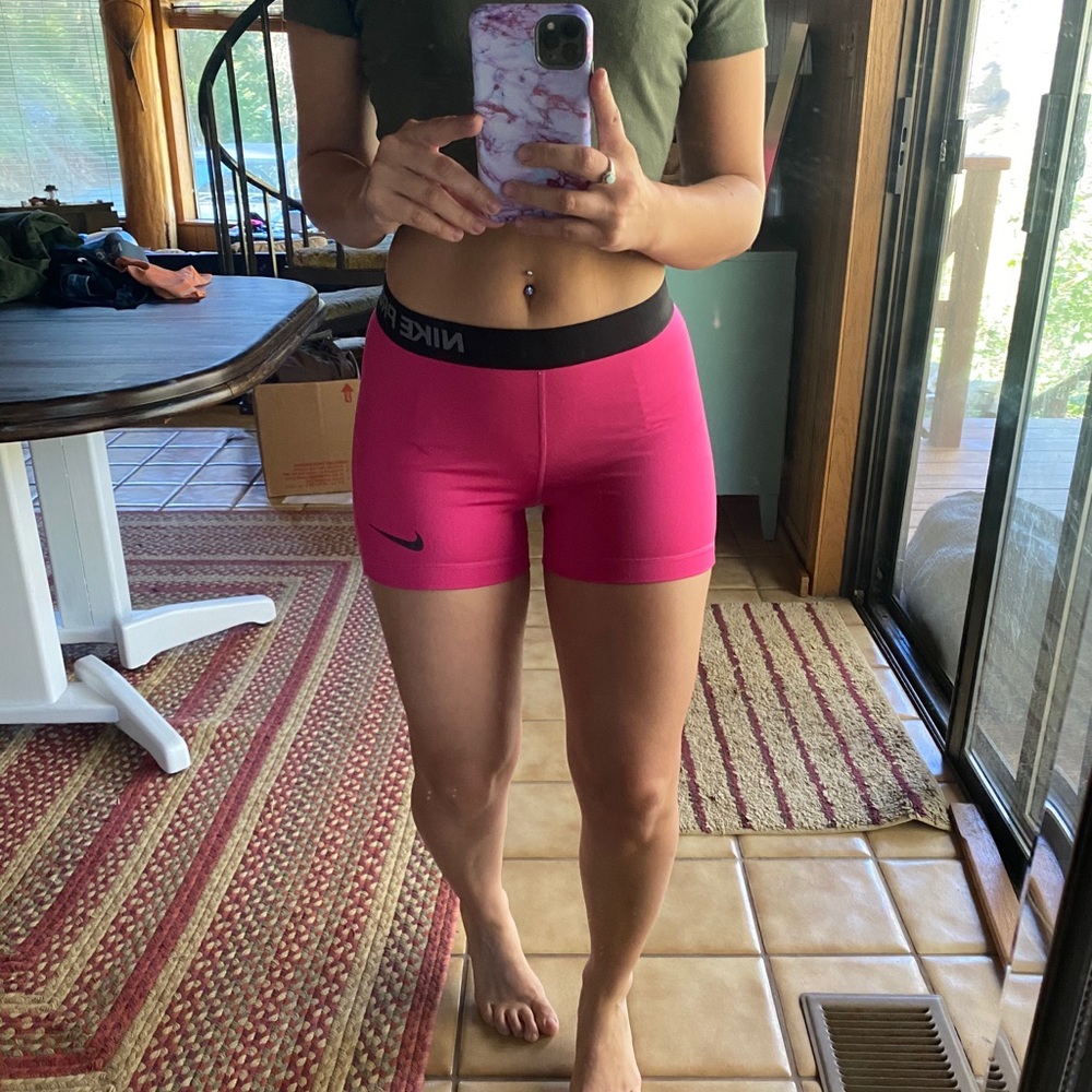 Nike pro workout shorts!